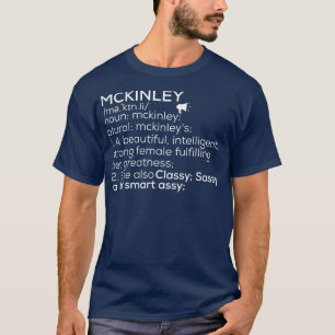 McKinley Naam McKinley Definitie McKinley Vrouw T-shirt
