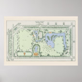  McKinley Park Map - Chicago 1906 Poster (Voorkant)