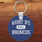 McKinney Boyd - Broncos - High - McKinney Texas Sleutelhanger (Voorkant)