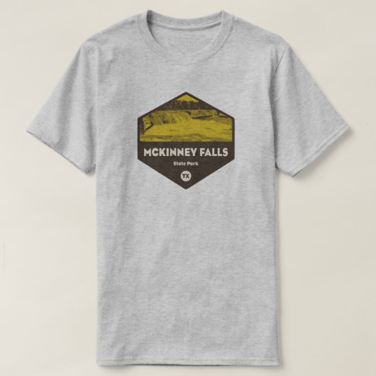 McKinney Falls State Park Texas T-shirt (Design voorkant)