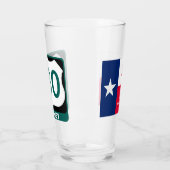 McKinney, Texas en US 380, Pint Glass Glas (Links)