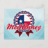 McKinney, TX Briefkaart (Voorkant)