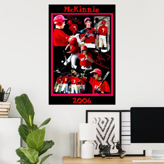 McKinnie Freshman Baseball Poster (Thuiskantoor)