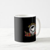 McKinnon Clan Tan Crest Motto Koffiemok (Voorkant rechts)