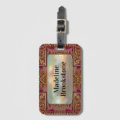 McKintz Mooie Unieke Bagagelabel (Voorkant (verticaal))