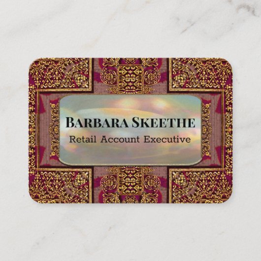 McKintz - Prachtige, unieke professional Visitekaartje (Voorkant)