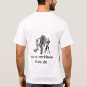 MCKleve-Live T-Shirt (Achterkant)
