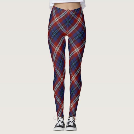 McKnight Clan Tartan Leggings (Voorkant)