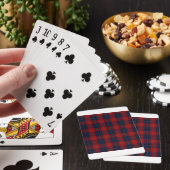 McKnight Clan Tartan Pokerkaarten (Insitu)