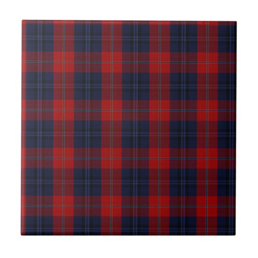 McKnight Clan Tartan Tegeltje (Voorkant)