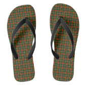 McLachlin Hunting Tartan Pset Pattern Teenslippers (Voetbed)