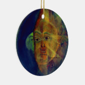 MClairArt's Funny Sun Faces Holiday Ornament (Rechts)