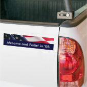 McLame en Failin in '08 Bumpersticker (Op Truck)