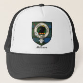 McLaren Clan Crest Badge Tartan Trucker Pet (Voorkant)