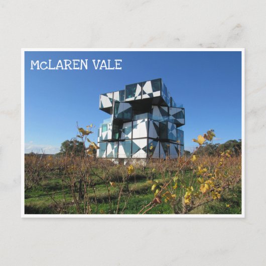 mclaren vale cube briefkaart (Voorkant)
