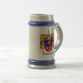 McLaughlin Coat of Arms Stein Bierpul (Voorkant rechts)