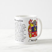 McLaughlin Family Coat of Arms mok (Voorkant rechts)