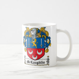 McLaughlin Family Crest Koffiemok