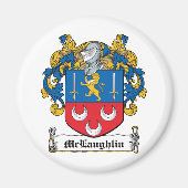 McLaughlin Family Crest Magneet (Voorkant)