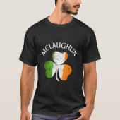 McLaughlin Ierse achternaam T-shirt (Voorkant)