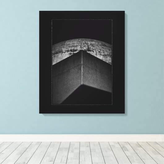 McLaughlin Planetarium No 1 with Border Canvas Afdruk (Insitu (Houten vloer))