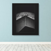 McLaughlin Planetarium Nr 1 met rand Canvas Afdruk (Insitu (Houten vloer))