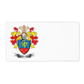 McLaughlin Wapenkat Etiket (Voorkant)