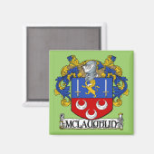 McLaughlin wapenschild Magnet (Voorkant / Achterkant)