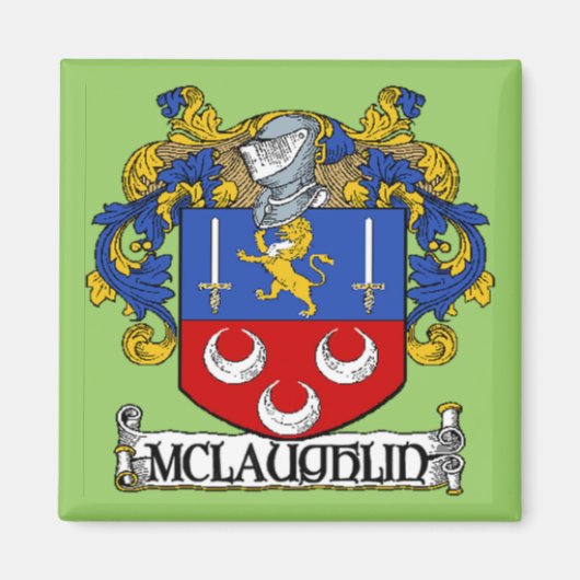 McLaughlin wapenschild Magnet (Voorkant)