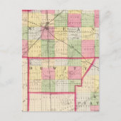 McLean, De Witt, provincie Piatt Briefkaart (Voorkant)