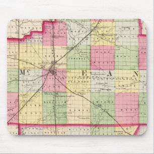 McLean, De Witt, provincie Piatt Muismat