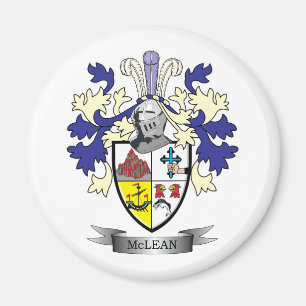 McLean Family Crest Coat of Arms Magneet