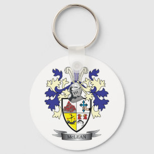 McLean Family Crest Coat of Arms Sleutelhanger