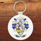 McLean Family Crest Coat of Arms Sleutelhanger (Voorkant)