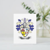 McLean Family Crest Coat of     ArmsTITLE Briefkaart (Staand voorkant)