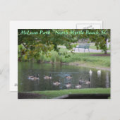 McLean Park - North Myrtle Beach, South Carolina Briefkaart (Voorkant / Achterkant)