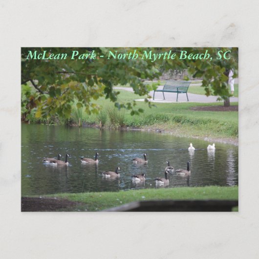 McLean Park - North Myrtle Beach, South Carolina Briefkaart (Voorkant)