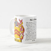 Mclellan the Origin, the Beting and the Crest Koffiemok (Voorkant links)