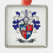 McLeod Family Crest Coat of Arms Metalen Ornament (Voorkant)
