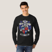 McLeod Family Crest Coat of Arms T-shirt (Voorkant volledig)