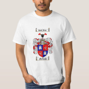 Mcleod Family Crest - Mcleod Coat of Arms T-shirt