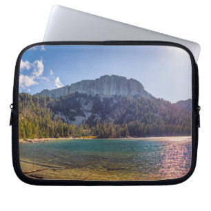 McLeod Lake Mountain Lake Fotografie Laptophoes Laptop Sleeve