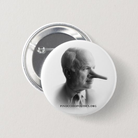 McLiar-Button Ronde Button 5,7 Cm (Voorkant /achterkant)