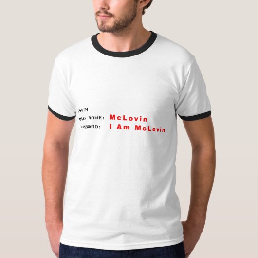 McLovin T-shirt (Voorkant)