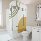 MCM Abstract 01 Douchegordijn (In situ)