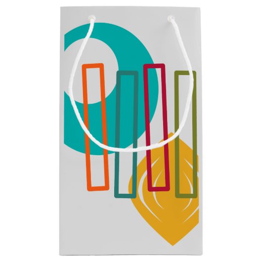 MCM abstract ontwerp Klein Cadeauzakje (Achterkant)