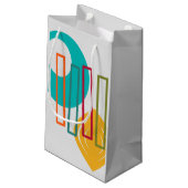 MCM abstract ontwerp Klein Cadeauzakje (Achterkant Gekanteld)