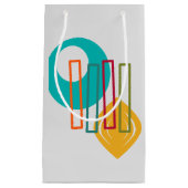 MCM abstract ontwerp Klein Cadeauzakje (Voorkant)