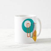 MCM abstract ontwerp Koffiemok (Voorkant rechts)
