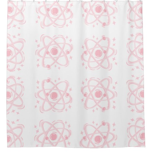 MCM Atomic Era Douchegordijn (Voorkant)